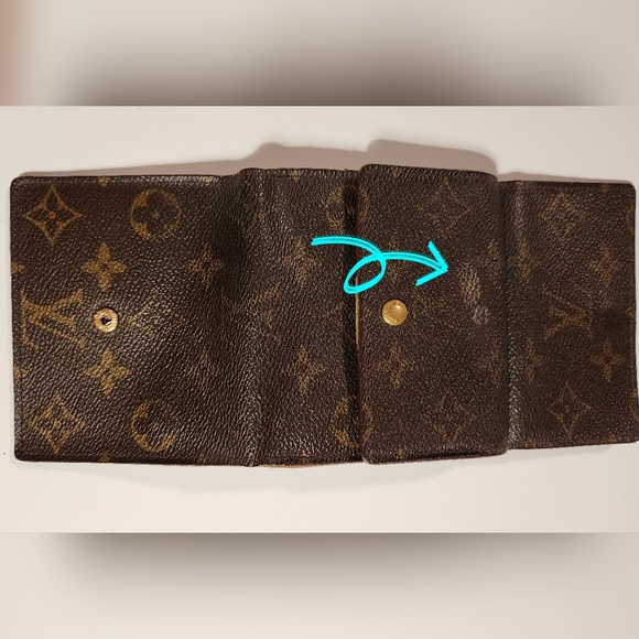 Louis Vuitton Monogram Portefeiulle Elise Trifold Wallet - Picture 9 of 10